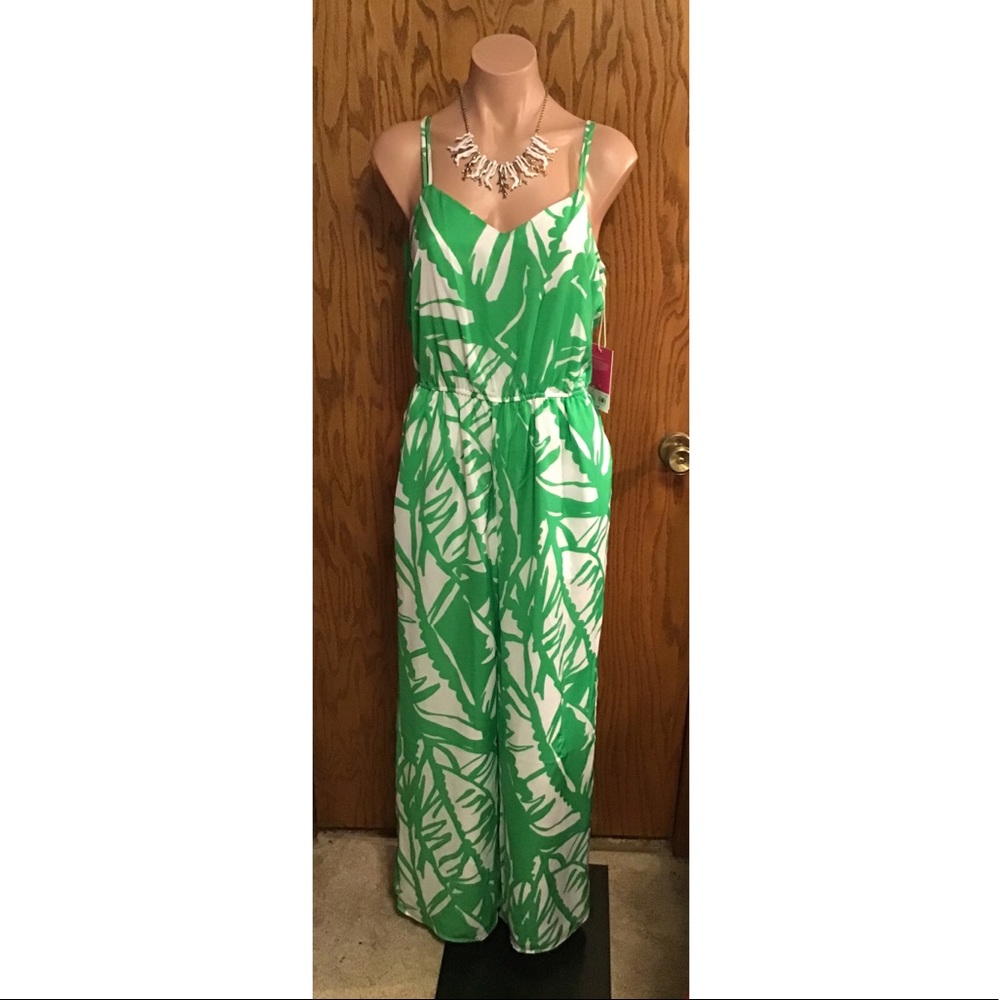 Lily Pulitzer for Target Tropical Palm Jumpsuit